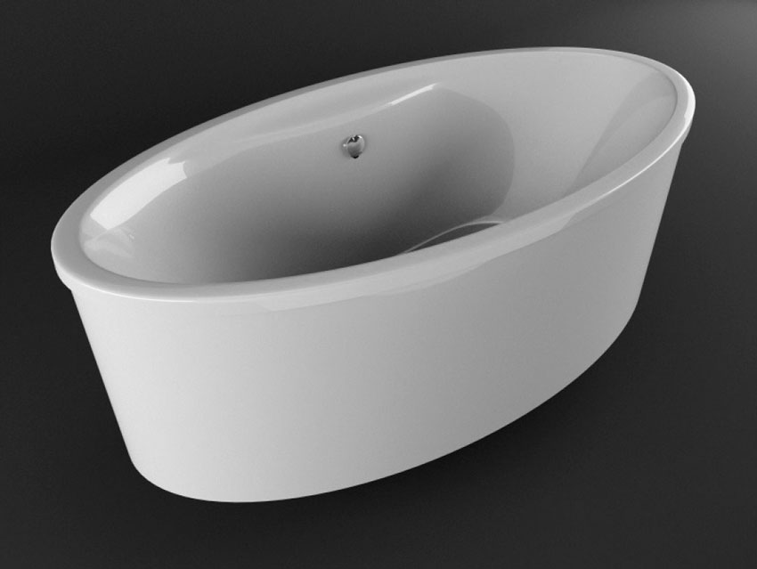 Ванна акриловая Vayer Beta 194x100 KPL Exklusiv изображение