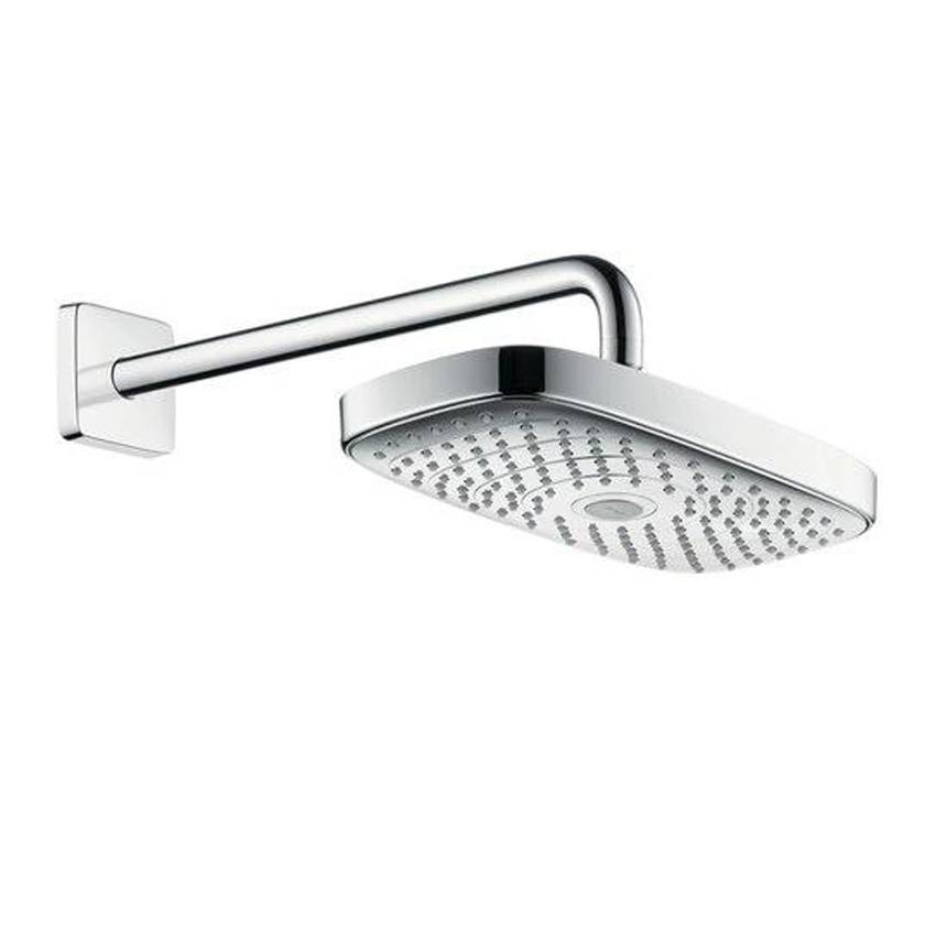 Верхний душ Hansgrohe Raindance Select E 300 2jet 27385000 с держателем 390 мм, ½´ хром