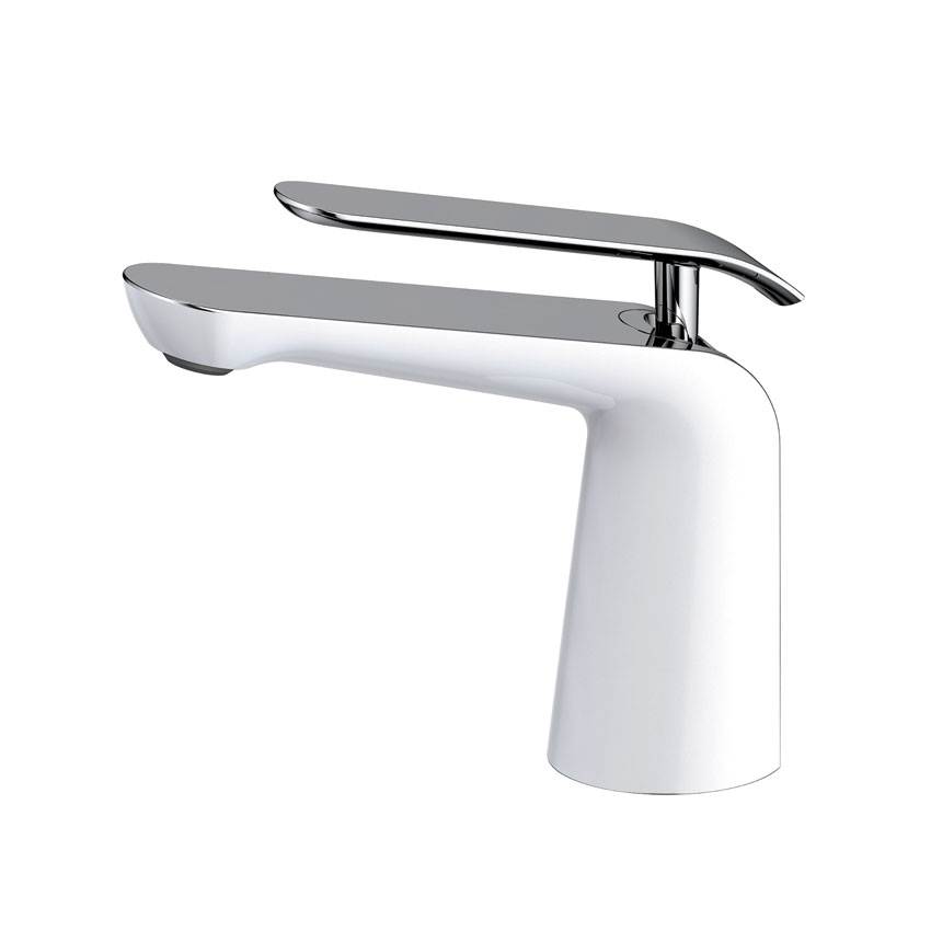 Смеситель для раковины Timo Olivia 3261/00-16F хром-белый