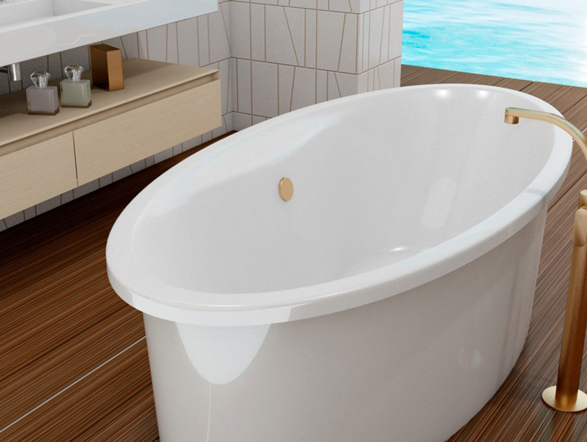 Ванна акриловая Vayer Beta 194x100 KPL Exklusiv изображение