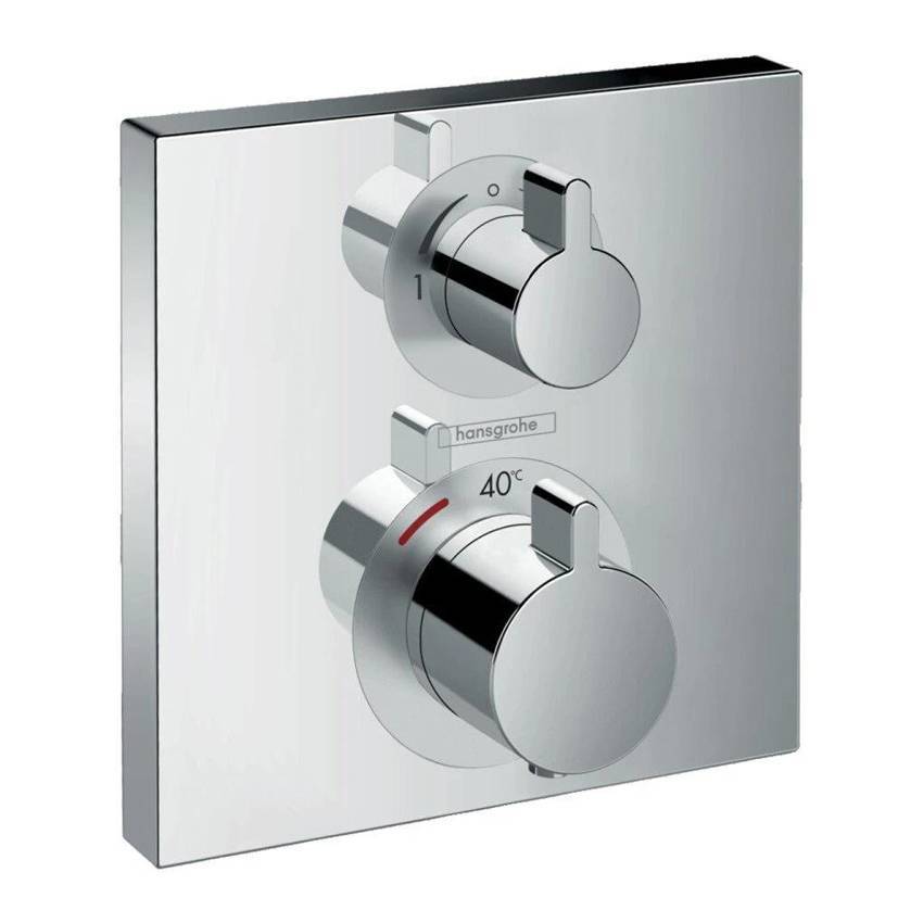 Термостат для душа Hansgrohe Ecostat Square 15714000, хром