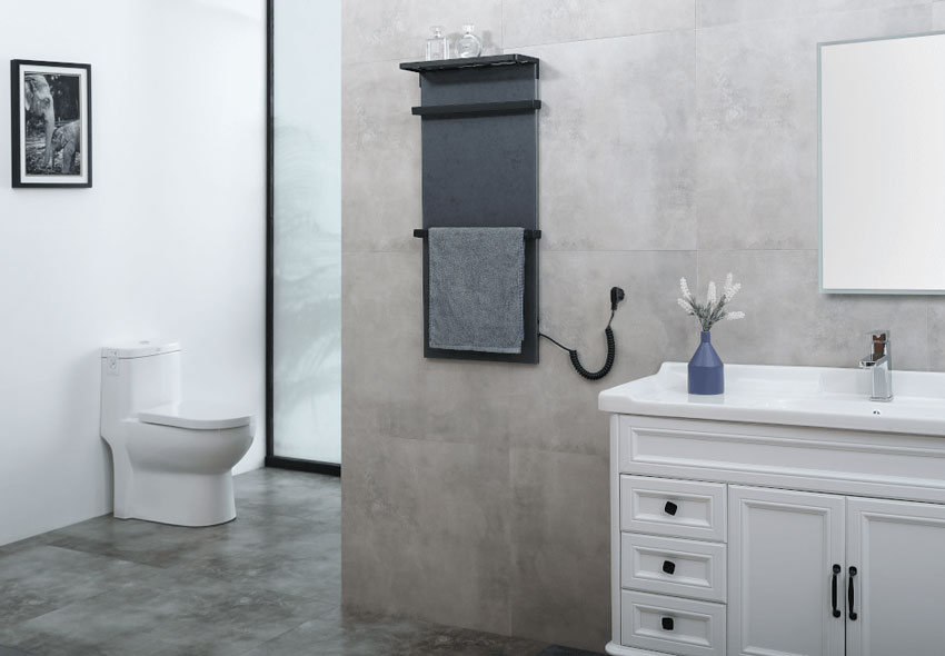 Электрический полотенцесушитель Black&White N-388GM изображение