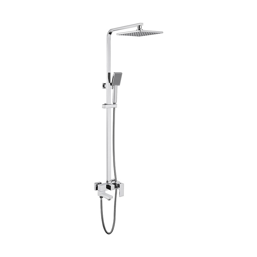 Душевая стойка Abber Daheim AF8216 с изливом, хром изображение