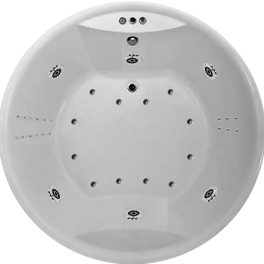 Ванна акриловая Vayer Eva D180 изображение