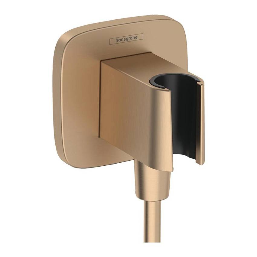 Шланговое подсоединение Hansgrohe FixFit Q 26887140 с держателем