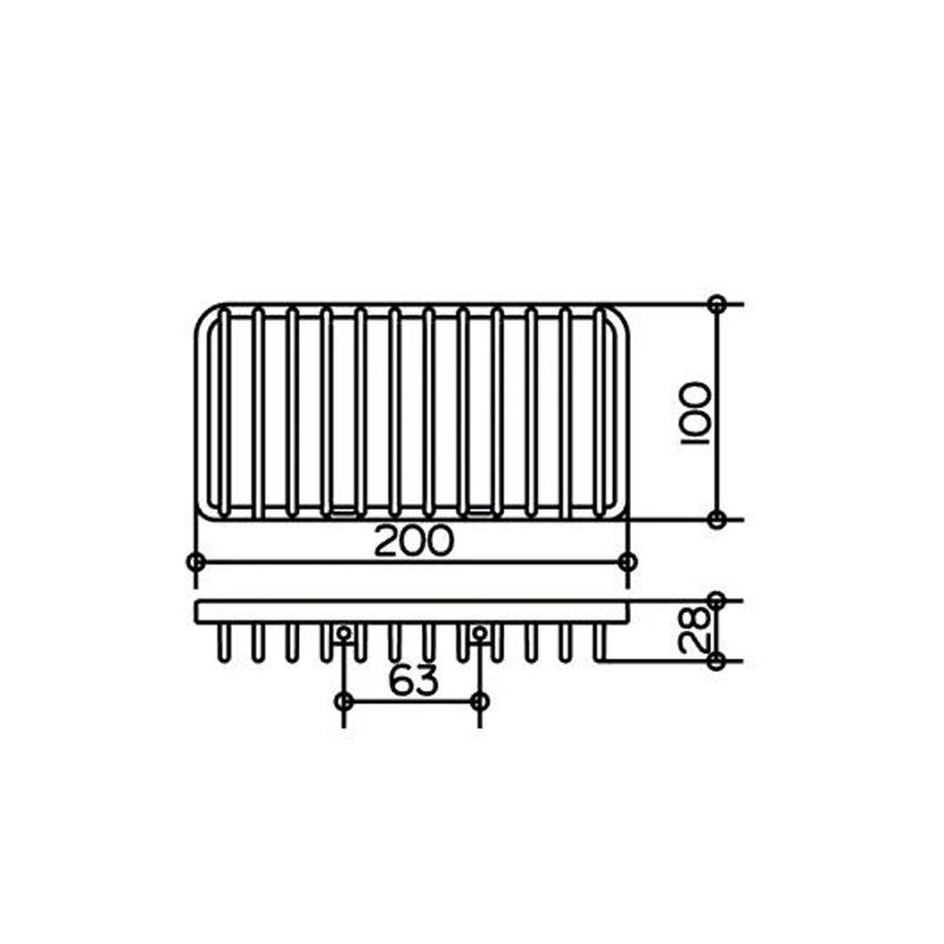 Мыльница для губки Keuco 24902010000 изображение