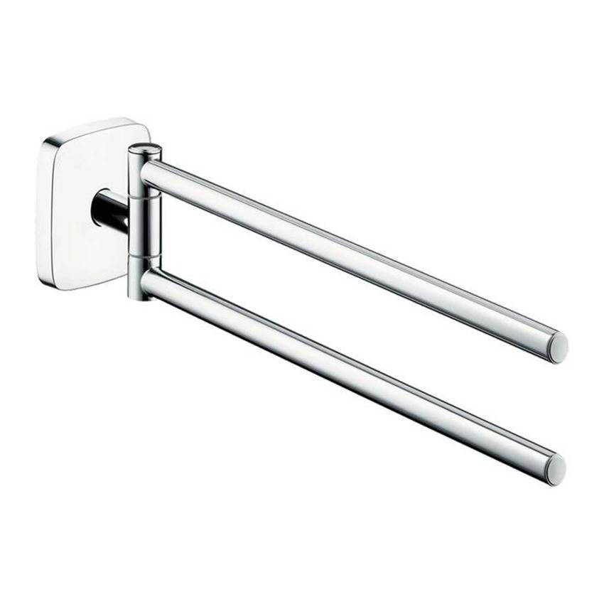 Полотенцедержатель Hansgrohe PuraVida 41512000 двойной