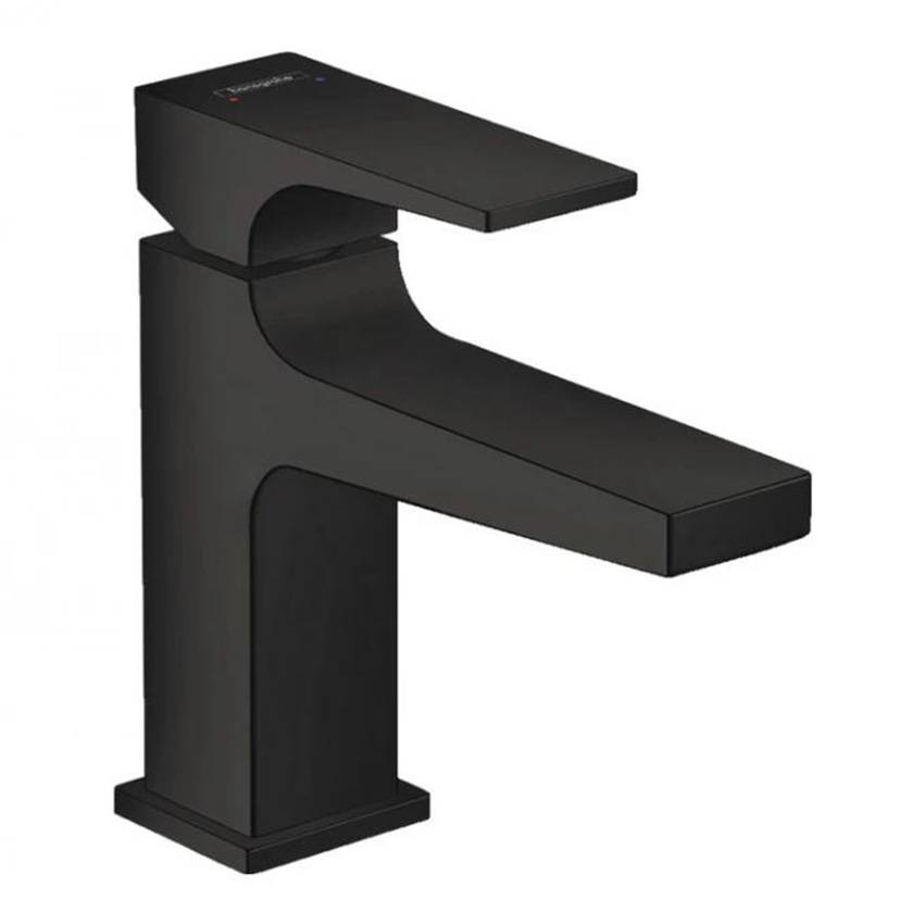 Смеситель для раковины Hansgrohe Metropol 100 32500670 матовый черный