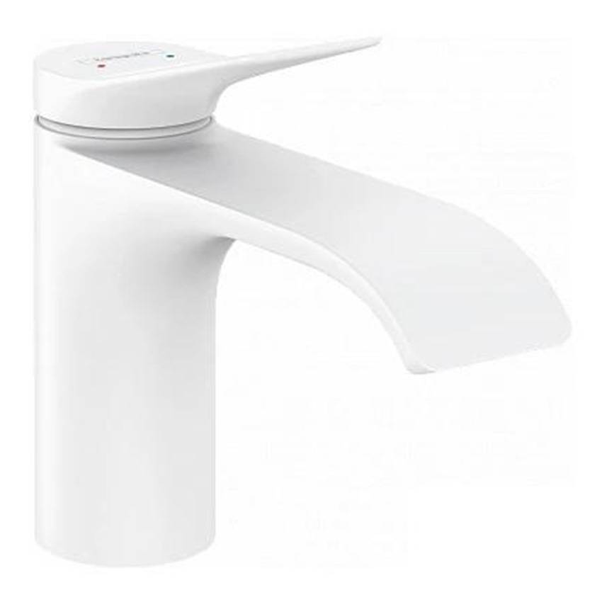 Смеситель для раковины Hansgrohe Vivenis без донного клапана 75012700 белый матовый