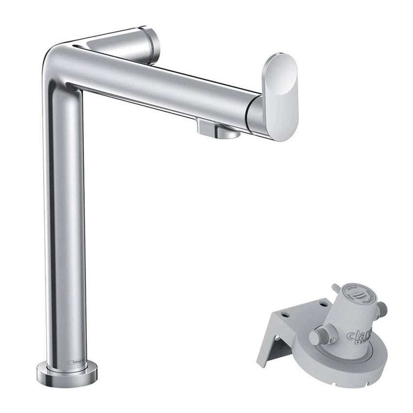 Смеситель для кухни Hansgrohe Aqittura M91 76804000 с подключением к фильтру