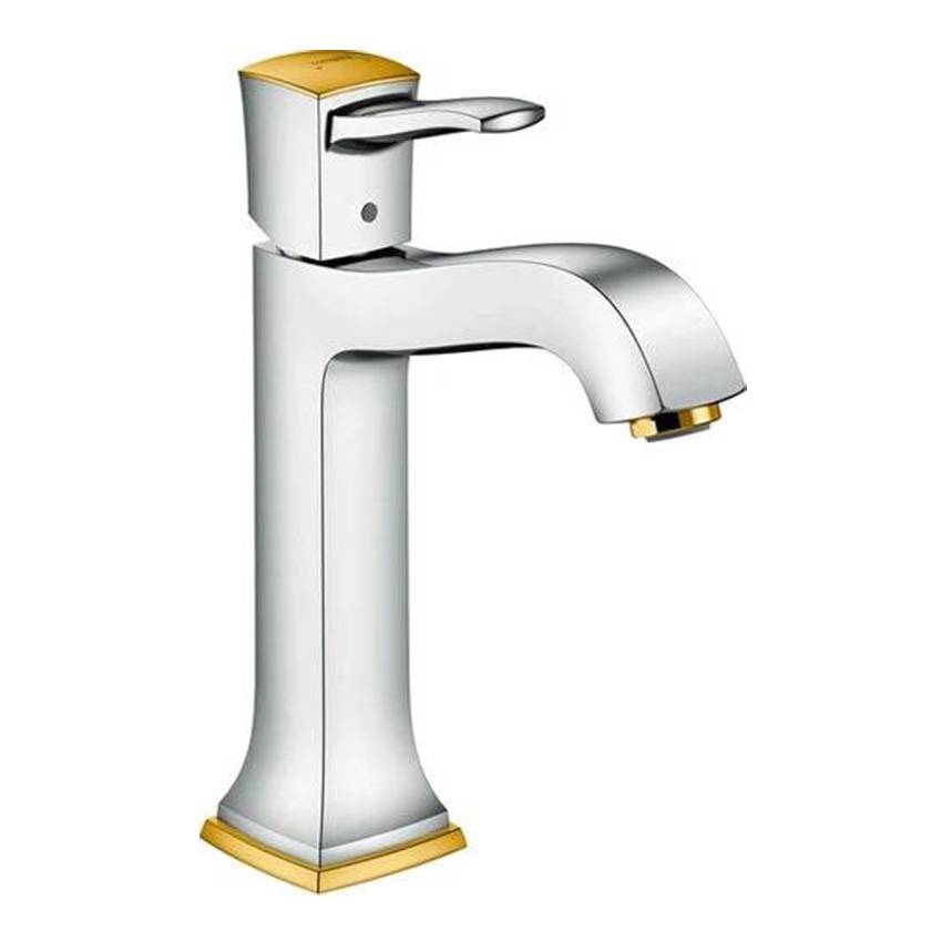 Смеситель для раковины Hansgrohe Metropol Classic хром/золото 31302090