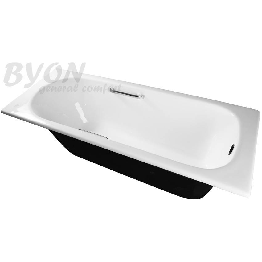 Ванна чугунная Byon B13 170x70x42 с ручками изображение