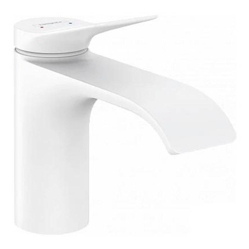 Смеситель для раковины Hansgrohe Vivenis с донным клапаном 75010700 белый матовый