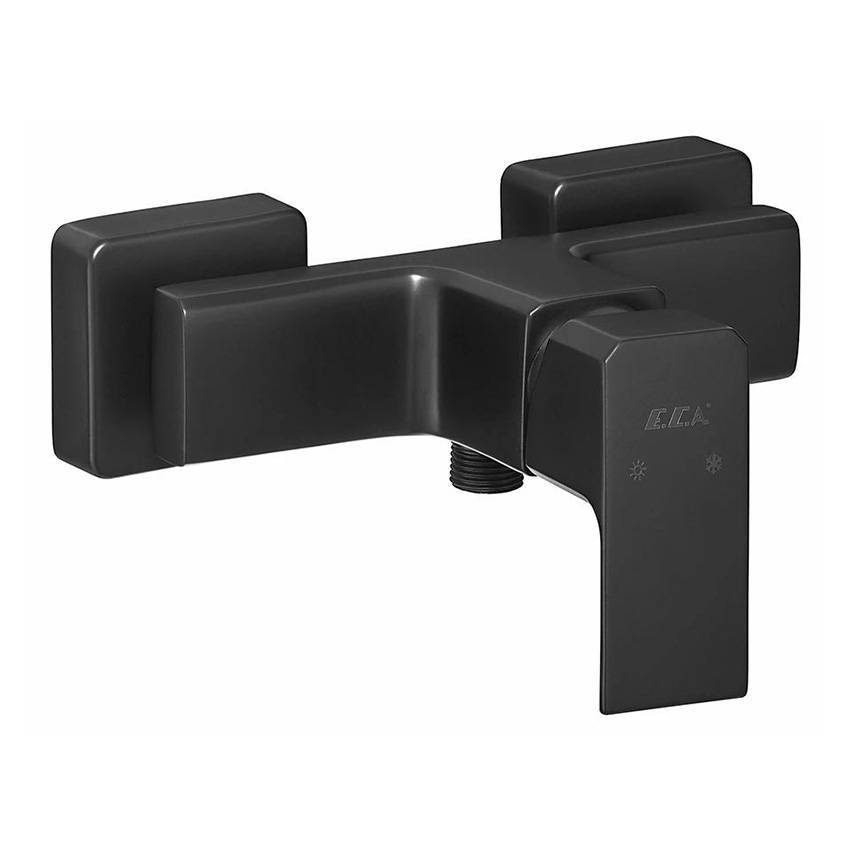 Смеситель для душа E.C.A. Tiera 102154024C1EX черный матовый