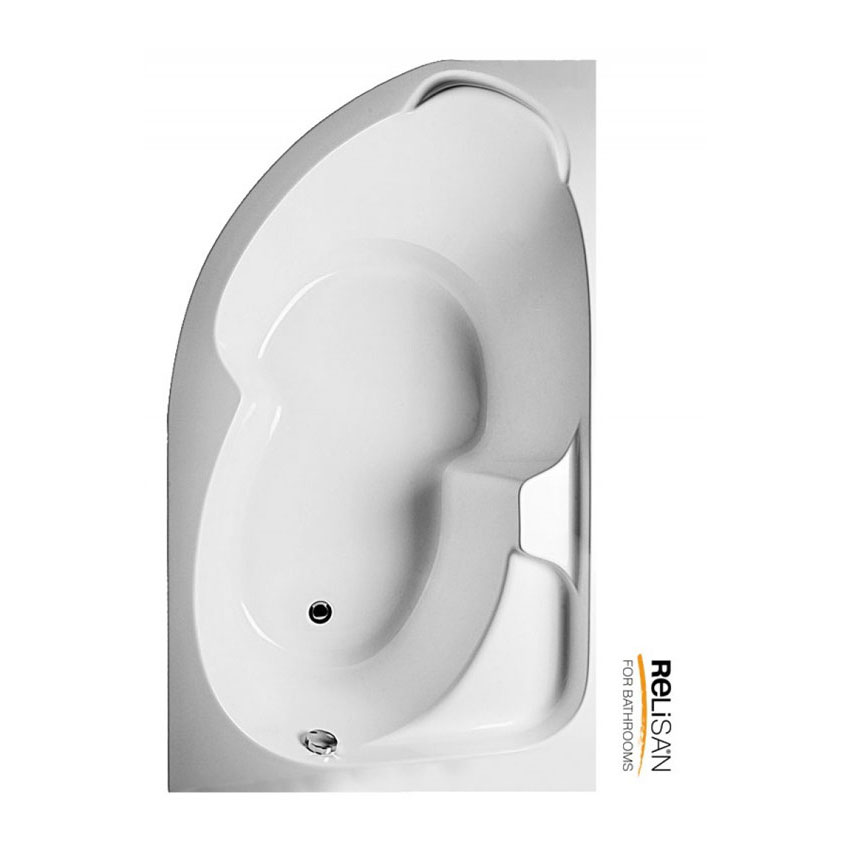 Ванна акриловая Relisan Sofi R 170x105