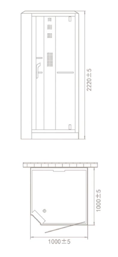 Душевая кабина Orans OLS-SR89101S white изображение