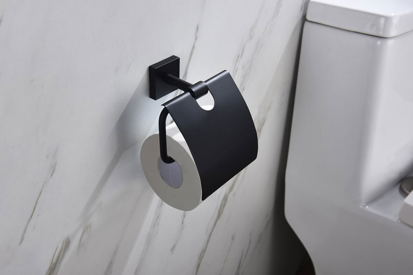 Бумагодержатель Timo Selene 12042/03 черный изображение