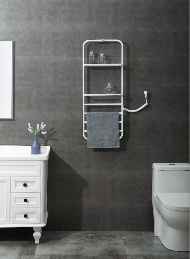 Электрический полотенцесушитель Black&White N-337W изображение