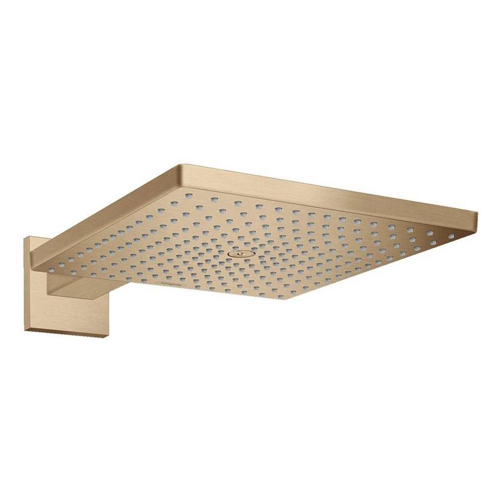 Верхний душ Hansgrohe Raindance Е Air 1jet 300 26238140 с держателем, шлифованная бронза