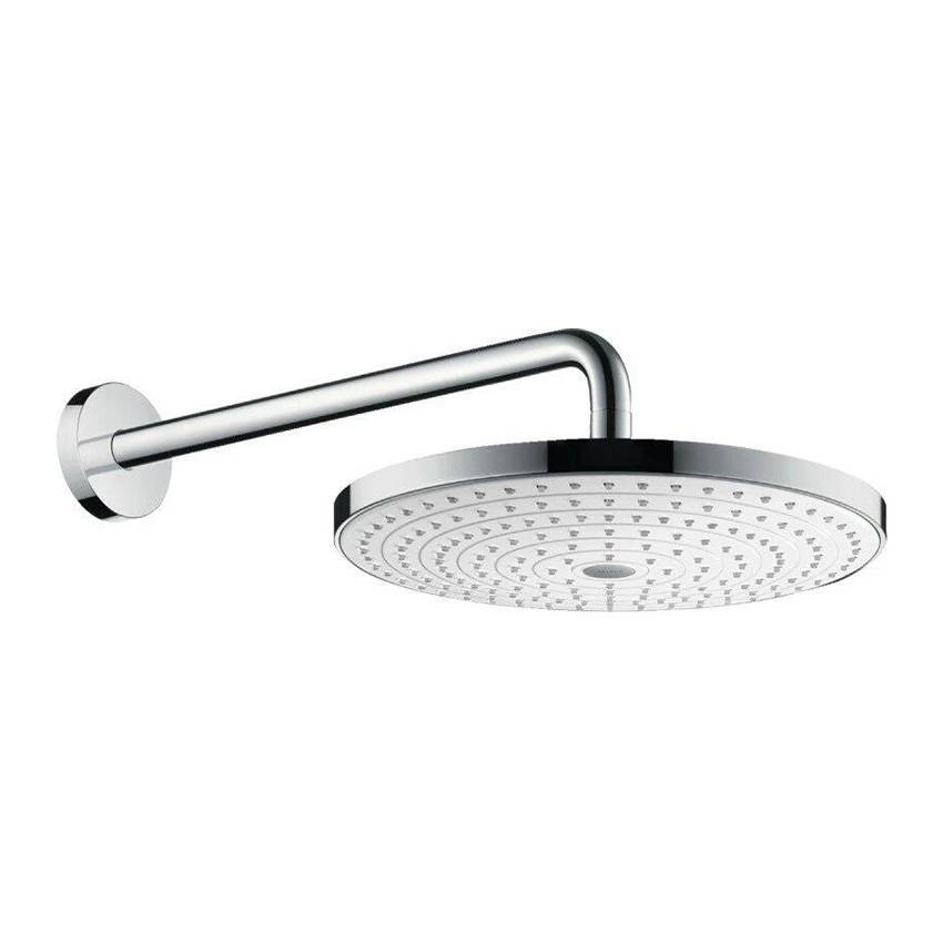 Верхний душ Hansgrohe Raindance Select S 300 2jet 27378400 с держателем 390 мм, ½’ белый/хром