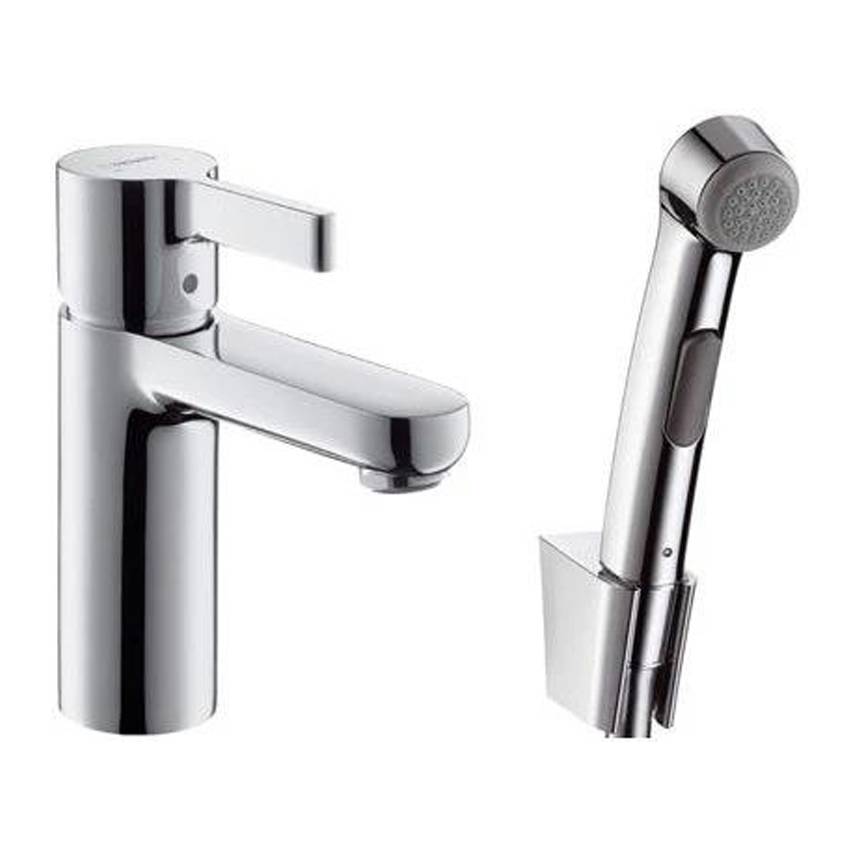 Смеситель для раковины Hansgrohe Metris S 31160000 с душем