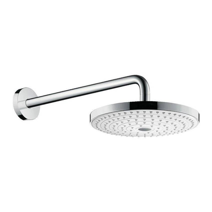 Верхний душ Hansgrohe Raindance Select S 240 2jet 26466400 с держателем 390 мм, ½’ белый/хром