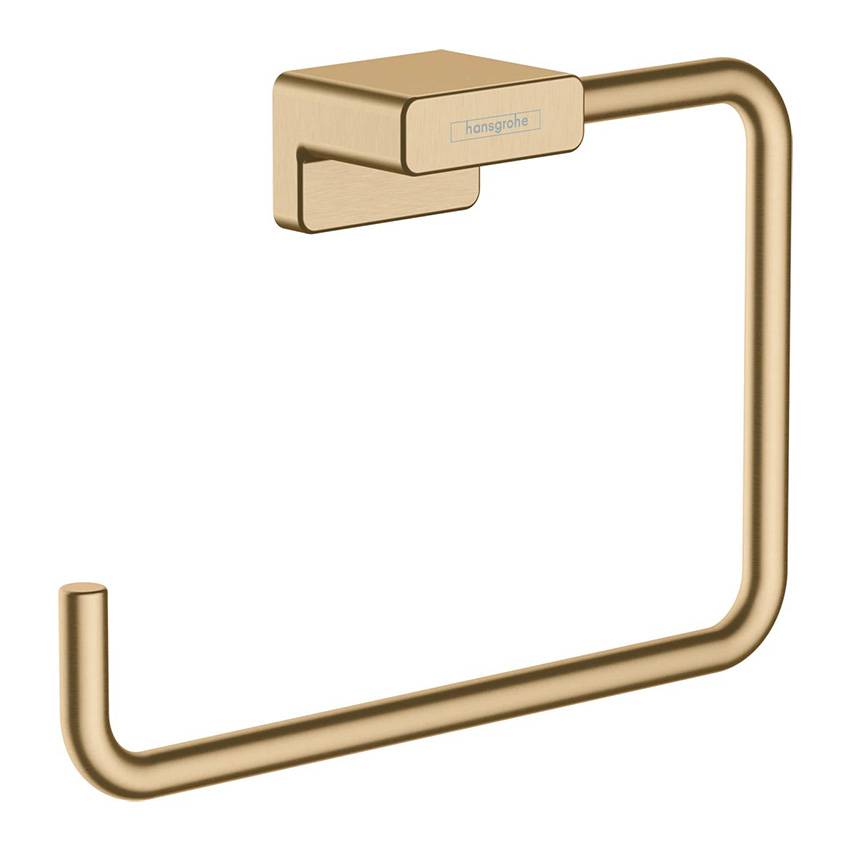 Полотенцедержатель Hansgrohe AddStoris 41754140, бронза матовая