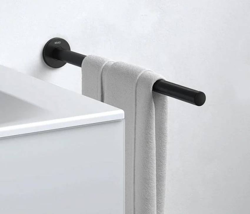 Полотенцедержатель Keuco Plan 14920370000 45 см, черный изображение
