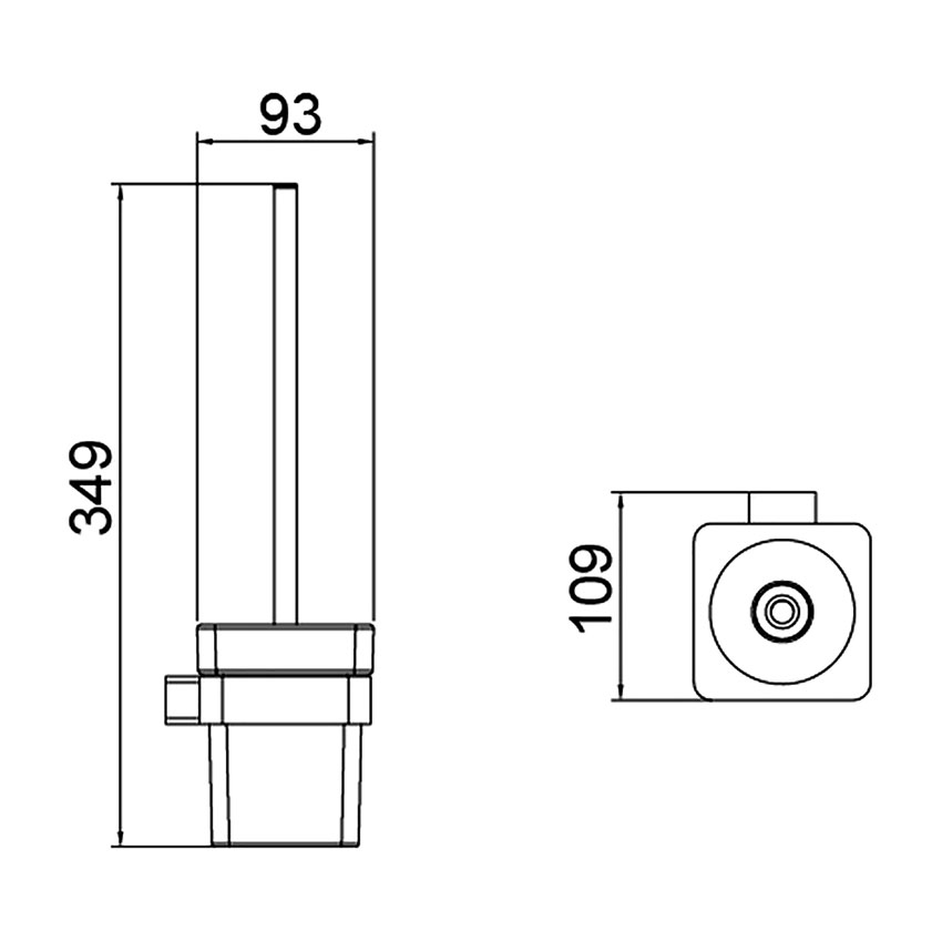 Ершик Timo Selene 14061/03 черный изображение