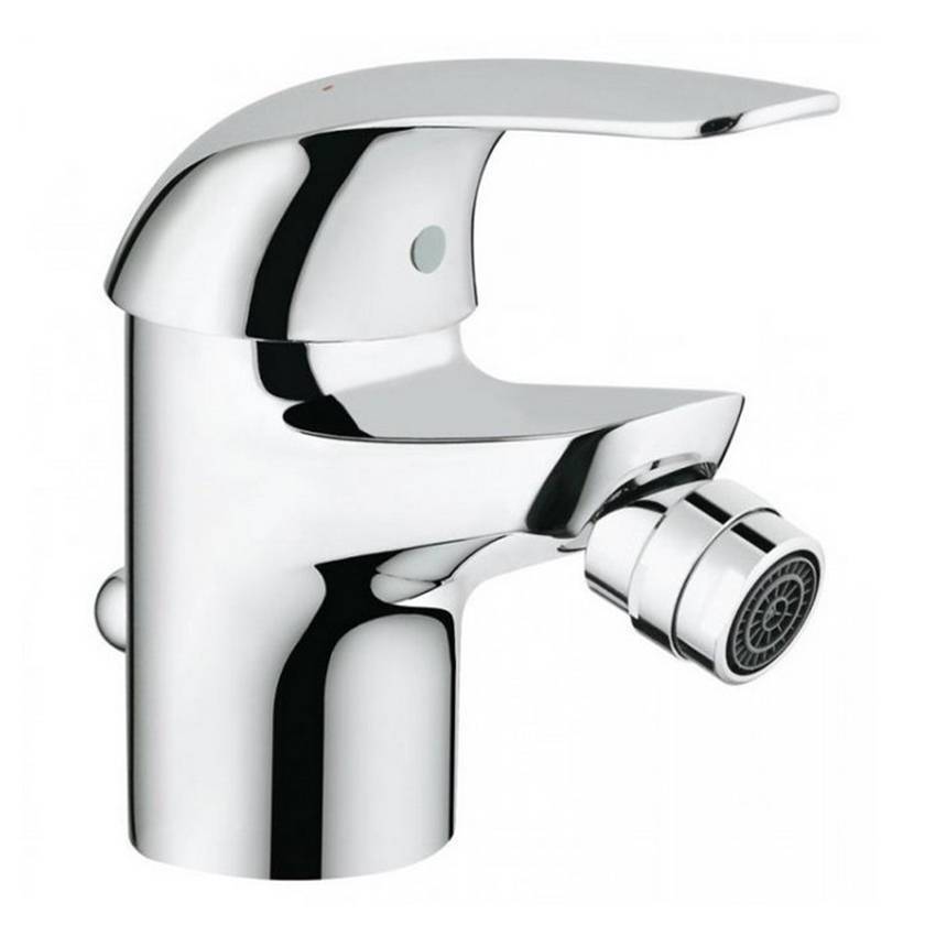 Смеситель для биде Grohe Euroeco с донным клапаном 23263000 хром