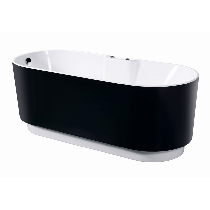 Ванна акриловая Orans BT-NL601 Black с аэромассажем