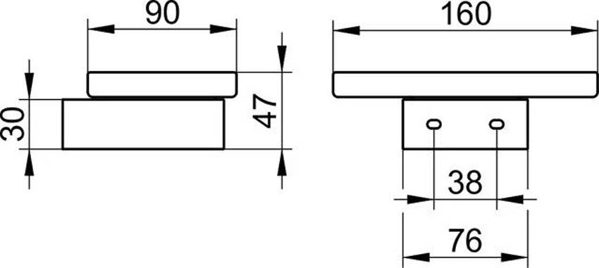 Мыльница Keuco Edition 300 30055009000 (запасная часть) изображение
