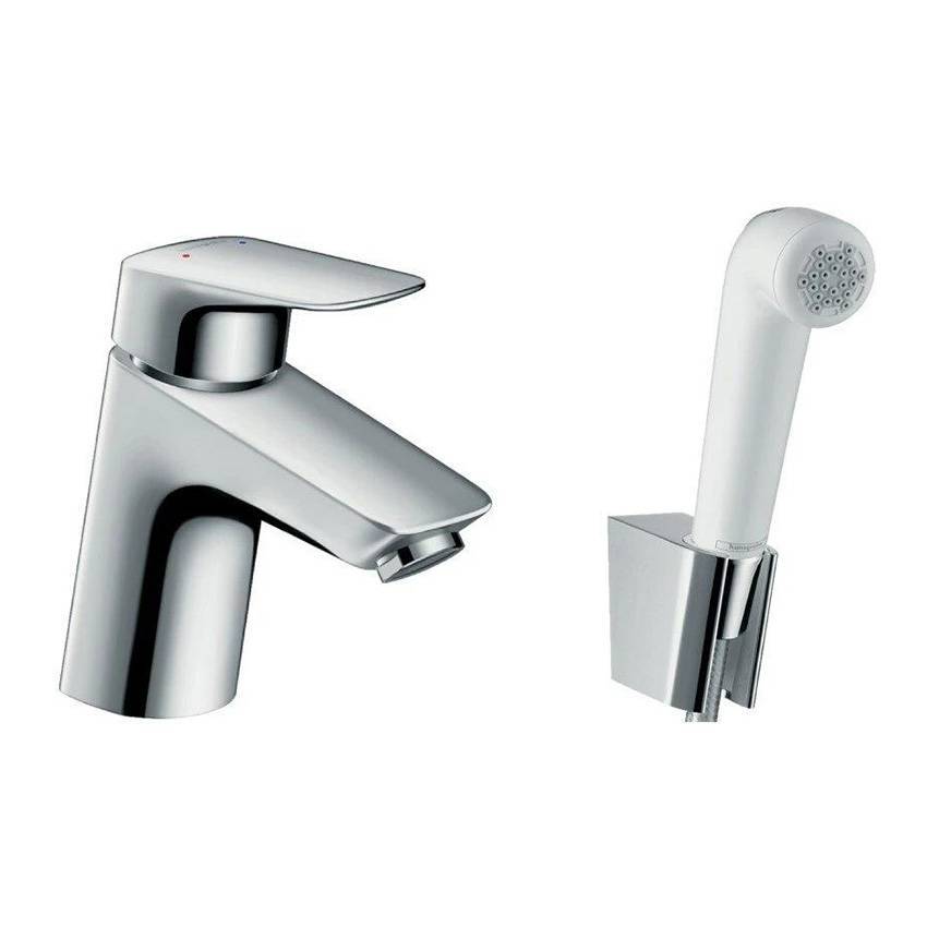 Смеситель для раковины с гигиеническим душем Hansgrohe Logis 71290000