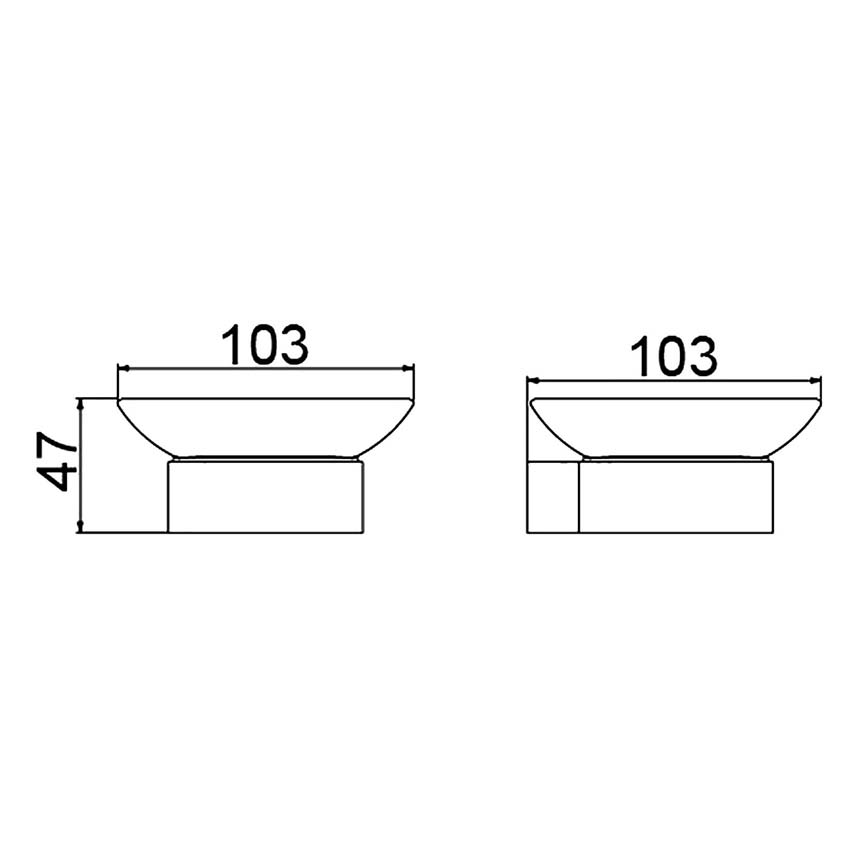 Мыльница Timo Selene 14022/03 черный изображение