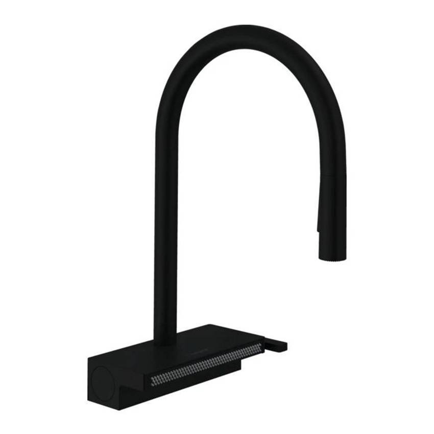 Смеситель для кухни Hansgrohe Aquno Select M81 73831670 черный
