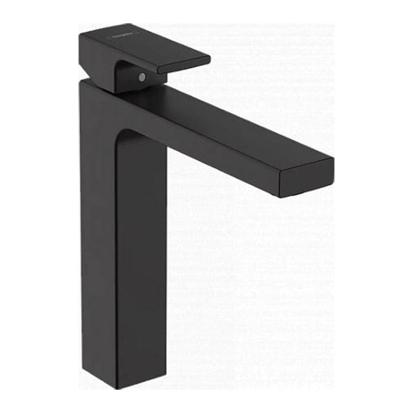 Смеситель для раковины Hansgrohe Vernis Shape 71562670 матовый чёрный
