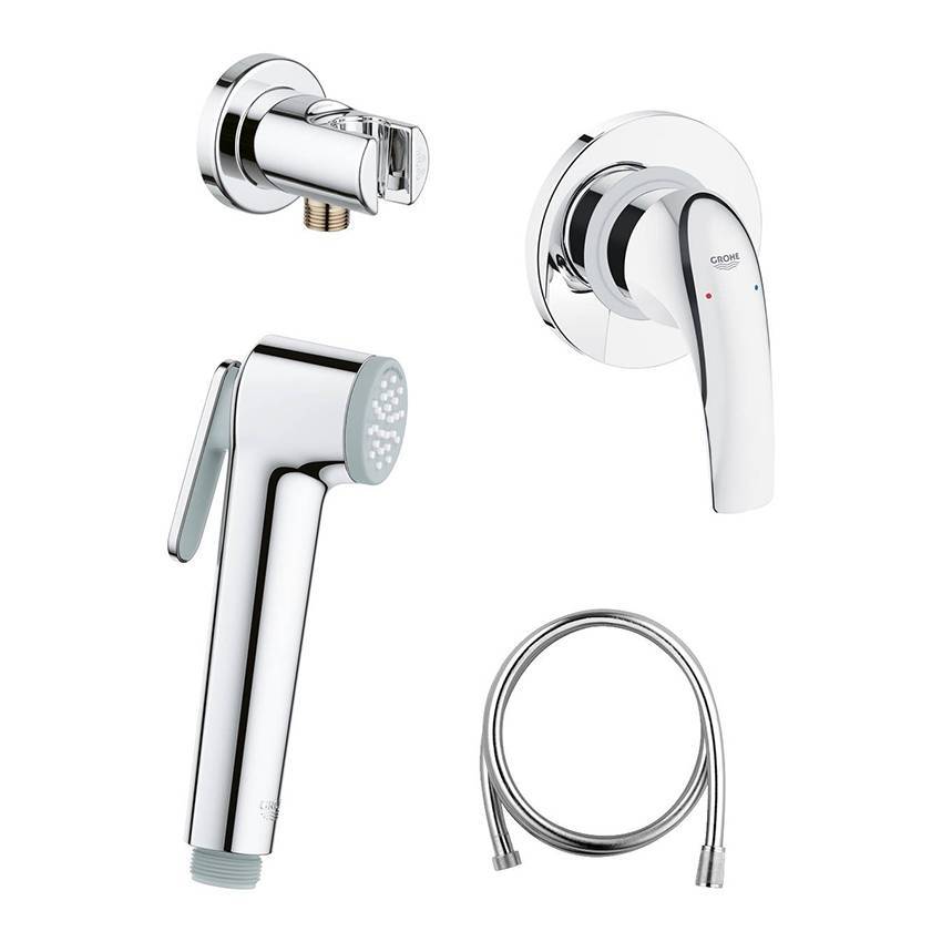 Встраиваемый смеситель Grohe BauCurve 124899 с гигиеническим душем