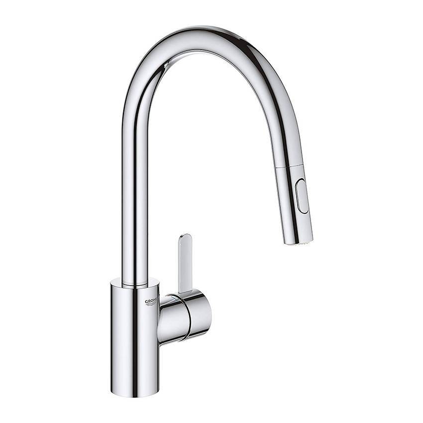 Смеситель для кухни Grohe Eurosmart Cosmopolitan 31481001 высокий излив, хром