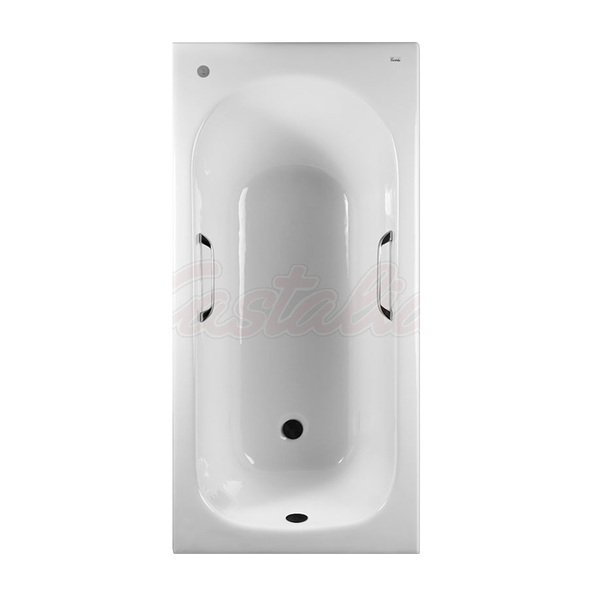 Ванна чугунная Castalia 150x70x42 с ручками