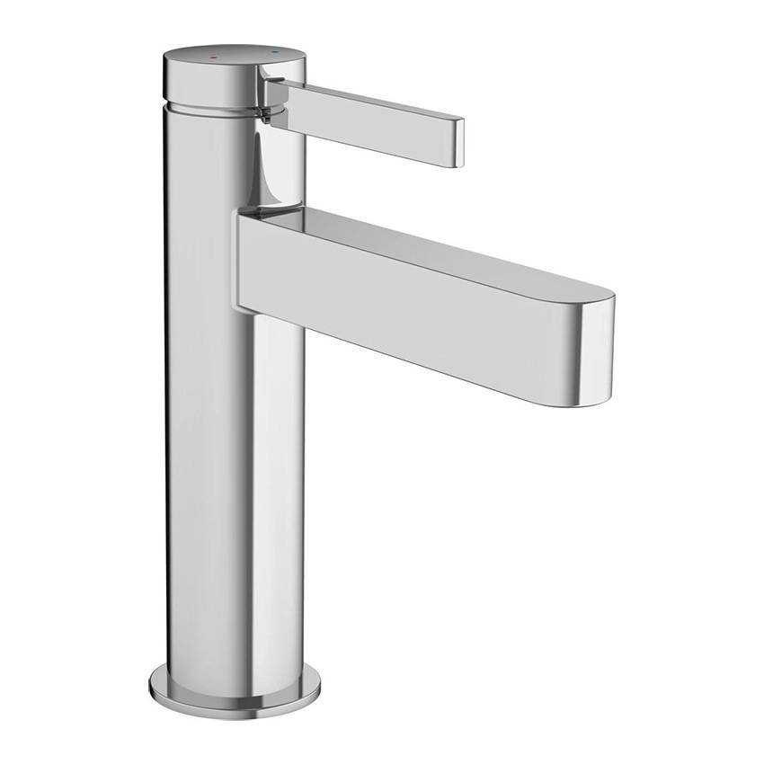 Смеситель для раковины Hansgrohe Finoris 76023000 хром со сливным клапаном Push-Open