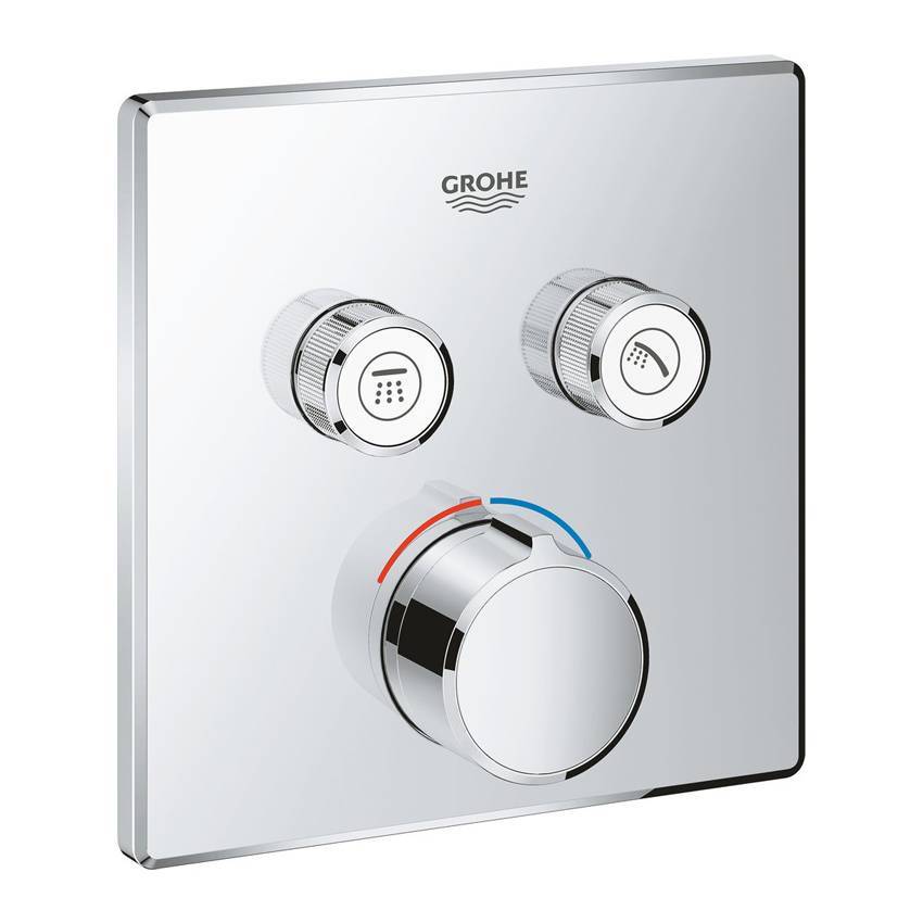 Встраиваемый смеситель Grohe Grohtherm SmartControl 29148000 изображение