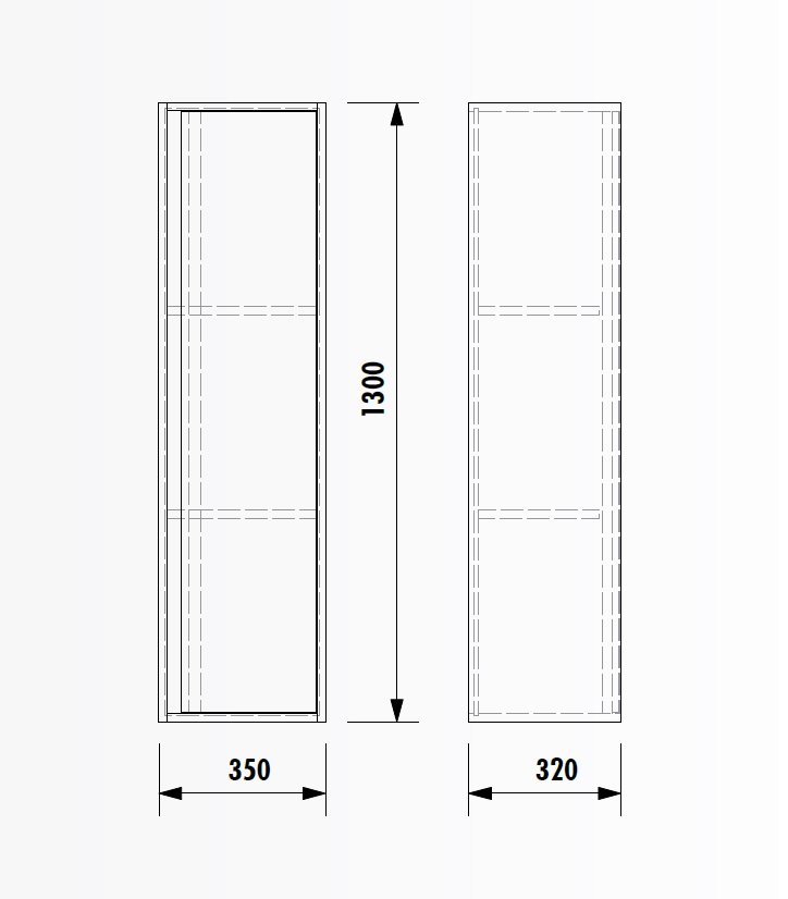Комплект мебели Creavit Verti изображение