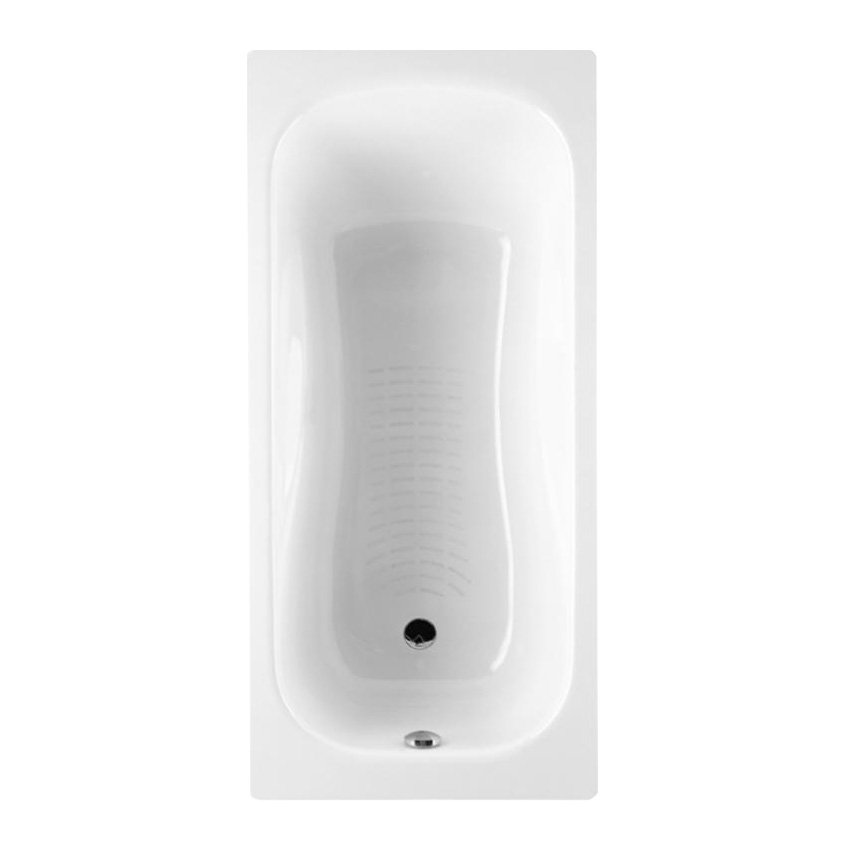 Ванна чугунная Roca Malibu 160x70 без ручек anti-slip
