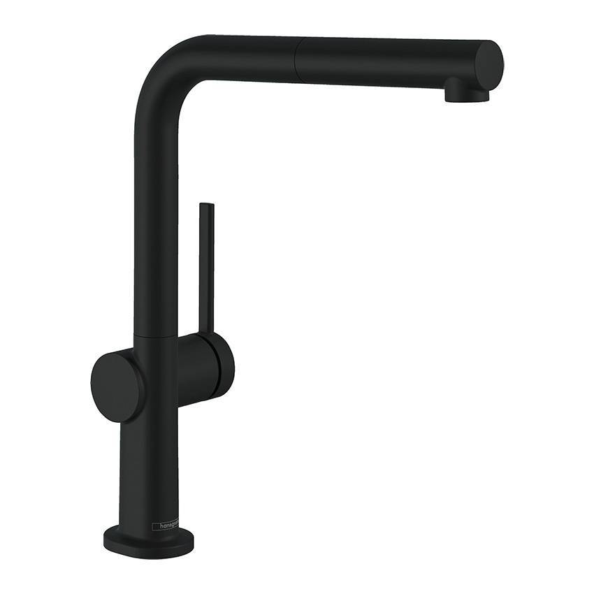 Смеситель для кухни Hansgrohe Talis M54 270 матовый черный (72809670)
