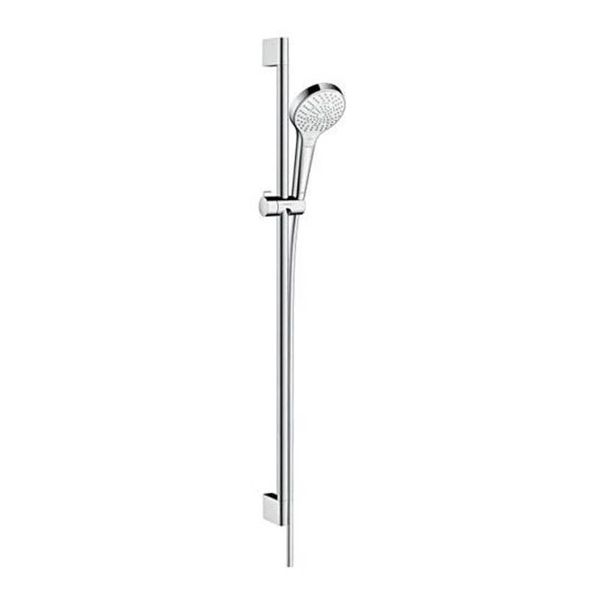Душевой набор Multi со штангой 90 см Hansgrohe Croma Select S 26570400 белый/хром
