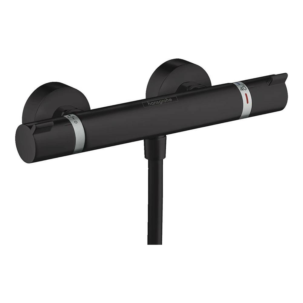 Термостат для душа Hansgrohe Ecostat Comfort внешнего монтажа 13116670 черный матовый