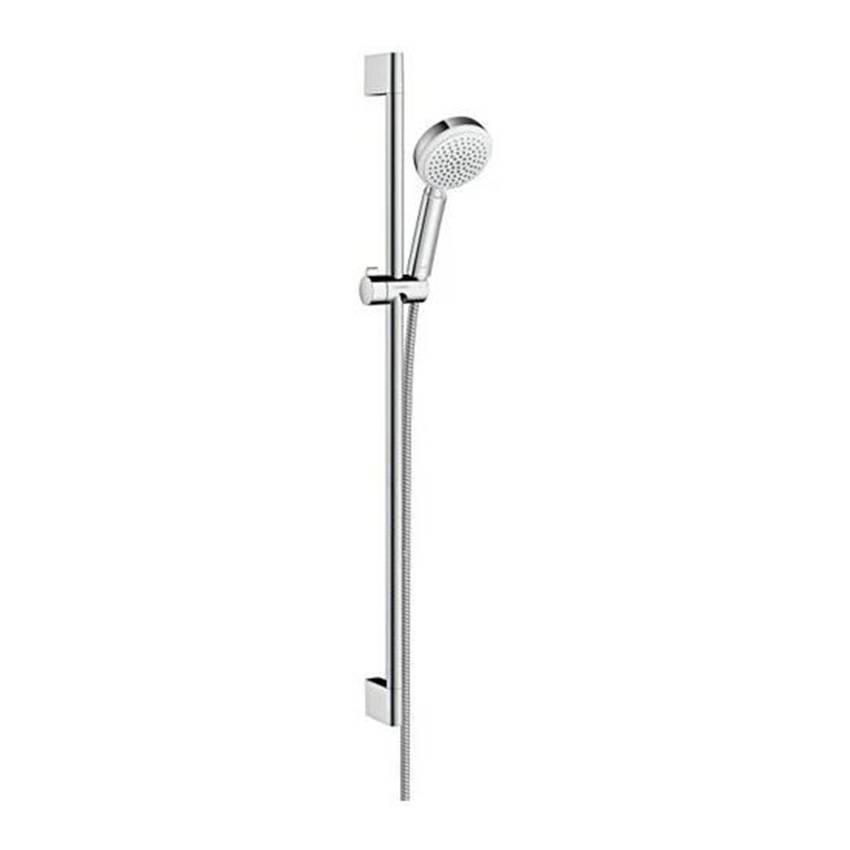 Душевой гарнитур Hansgrohe Crometta 100 Vario Uni 26657400 белый/хром