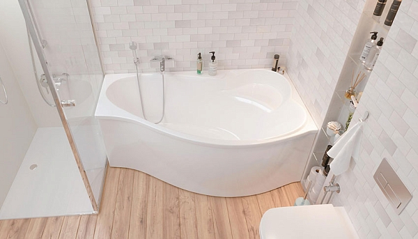 Ванна акриловая Marka One Gracia 150x90 R изображение