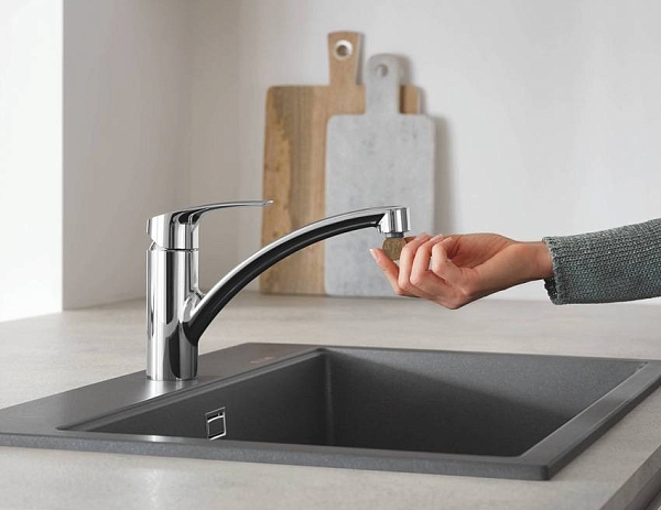 Смеситель для кухни Grohe Eurosmart 2021 33281003 хром изображение