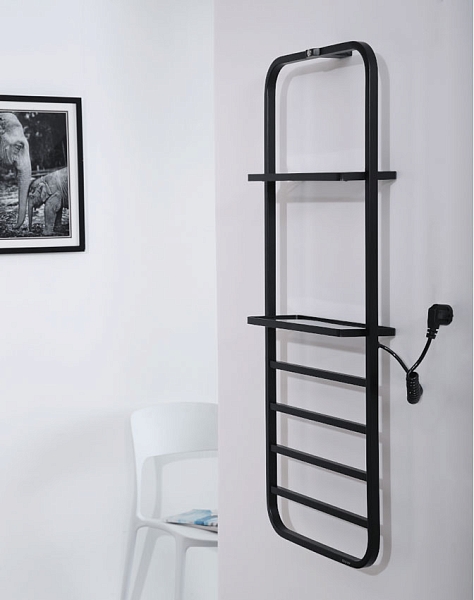Электрический полотенцесушитель Black&White N-337B изображение